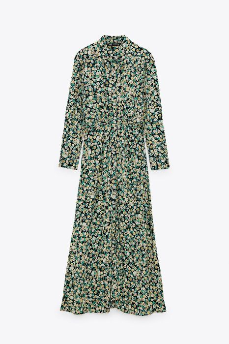 Платье Zara, вискоза 100%, р.ХС