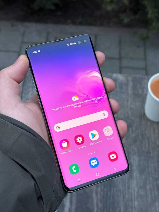 Samsung Galaxy S10 Plus 8/128GB Black Європеєць, С10 Плюс + Чохол
