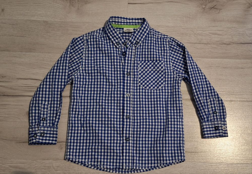 Koszula w kratę Smyk r.98