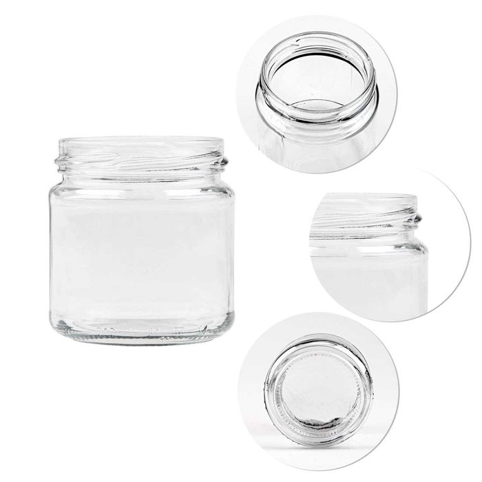 Słoiki 212ml Słoik 212ml Słoiki 212 ml Słoik 212 ml Fi66 210ml POWIDŁA