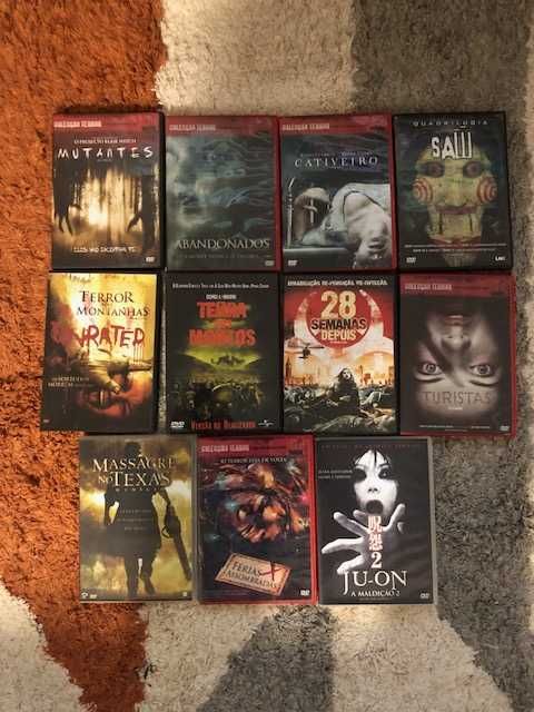 DVDs Filmes Terror coleção