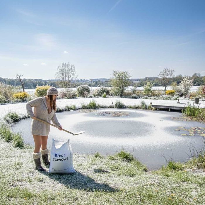 Kreda Stawowa 30kg - naturalna, ekologiczna, bezpieczna dla ryb