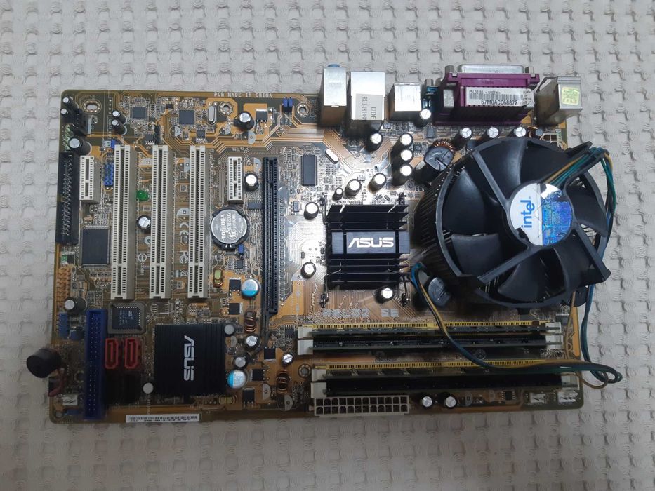 Компл. мат.плата Asus P5LD2 SE + Pentium 4 D 915 2.8GHz,OЗУ 4Gb,кулер.