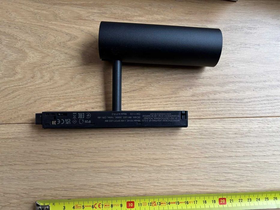 Nowodvorski Reflektor SPOT LED LVM 18cm 9W 3000K do szyn magnet 10142