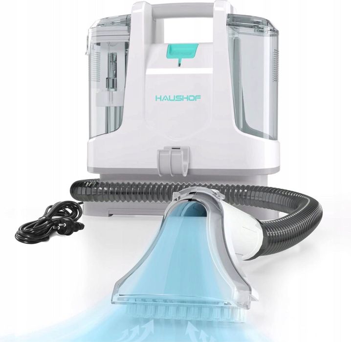 Odkurzacz do czyszczenia dywanów i tapicerki biały TOMI-TECH