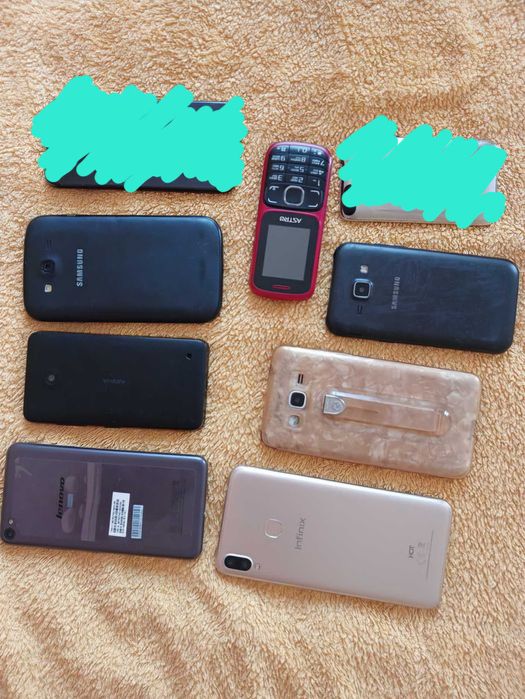Apple Samsung Lenovo infinix смартфони