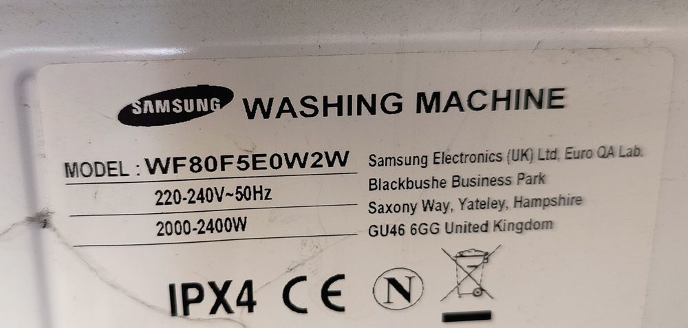 Máquina de Lavar Roupa Samsung EcoBubble 8kg
