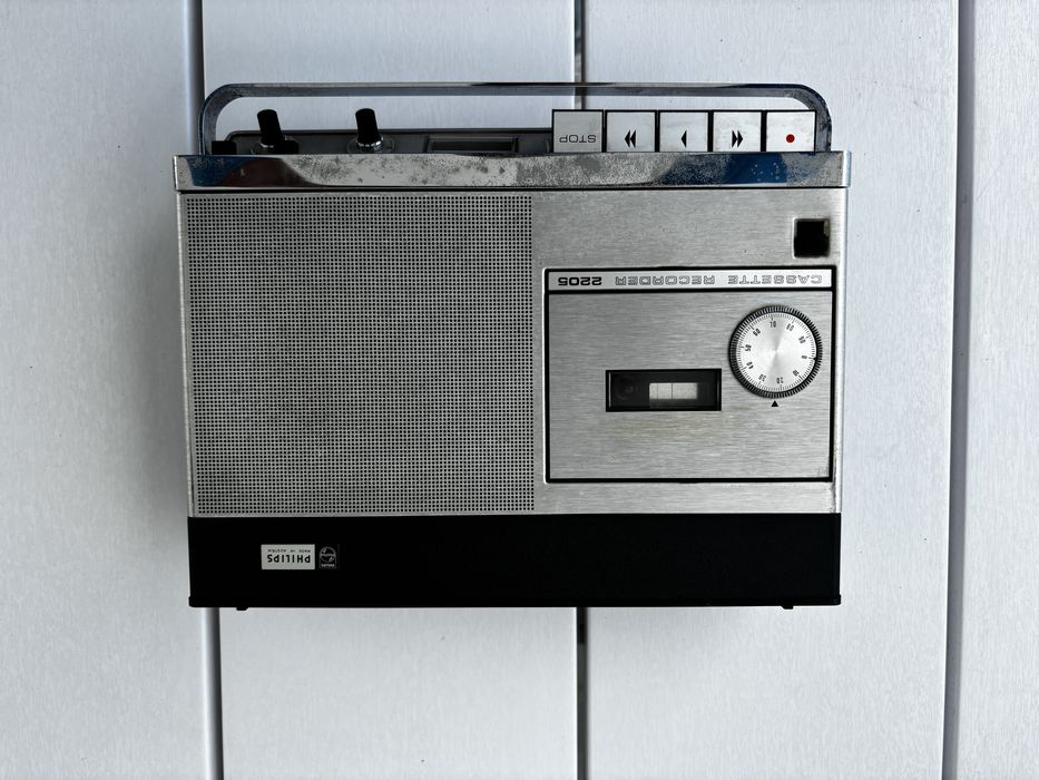 Radio gravador cassetes PHILIPS