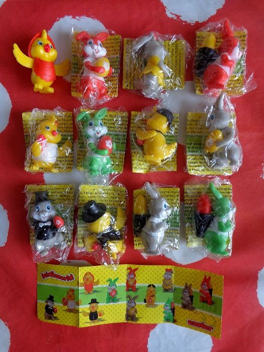 NOWA figurka figurki komplet wielkanoc zajączek miami biedronka