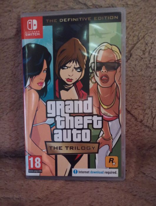 Grand Theft Auto: The Trilogy - The Definitive Edition Switch