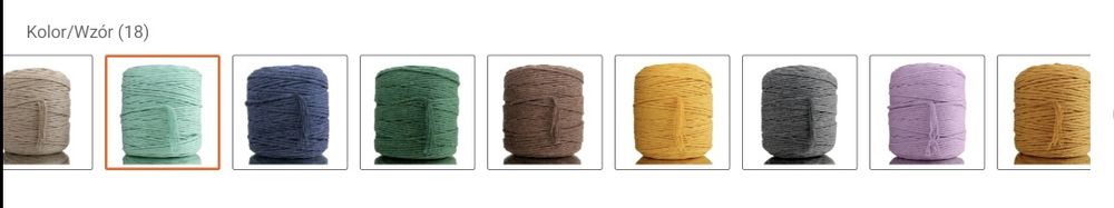 Koszyk ze sznurka makrama handmade