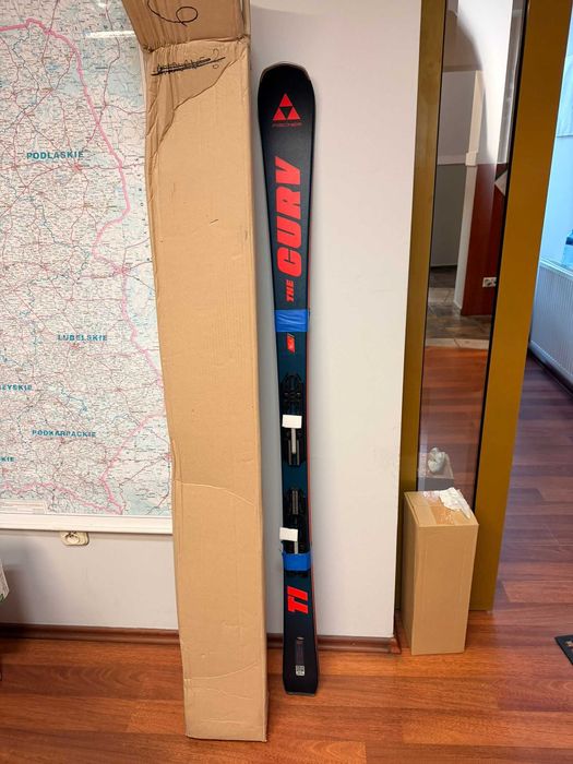 Narty zjazdowe Fischer THE CURV TI 157+Wiązania narciarskie Fischer