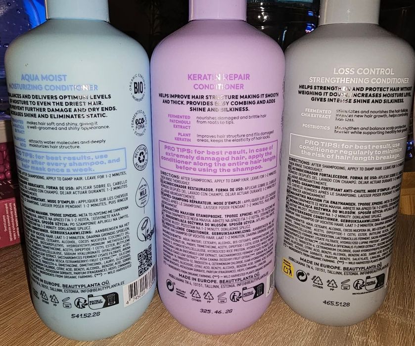 Odżywki do włosów Ecoforia 400 ml 3 szt