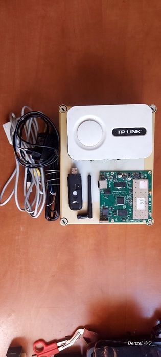 Modem router antena internetu zestaw