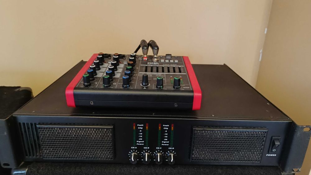 Nagłośnienie estradowe Yamaha + Thomann t.amp / TSA 4-1300