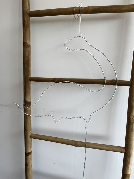 Dinossauro luminoso homa leds