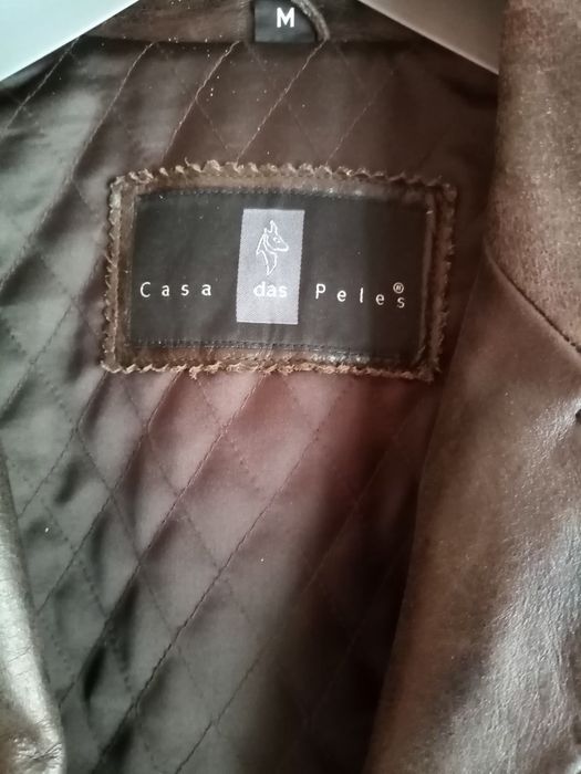 Casaco antigo em pele(Casa das peles)