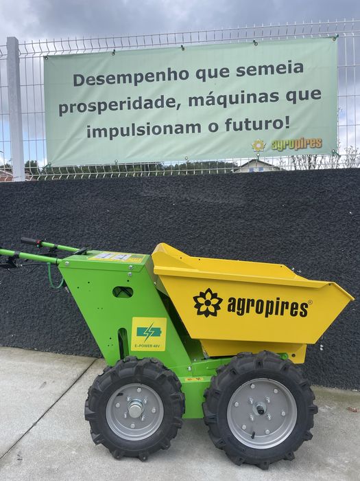 Mini dumper eletrico basculante