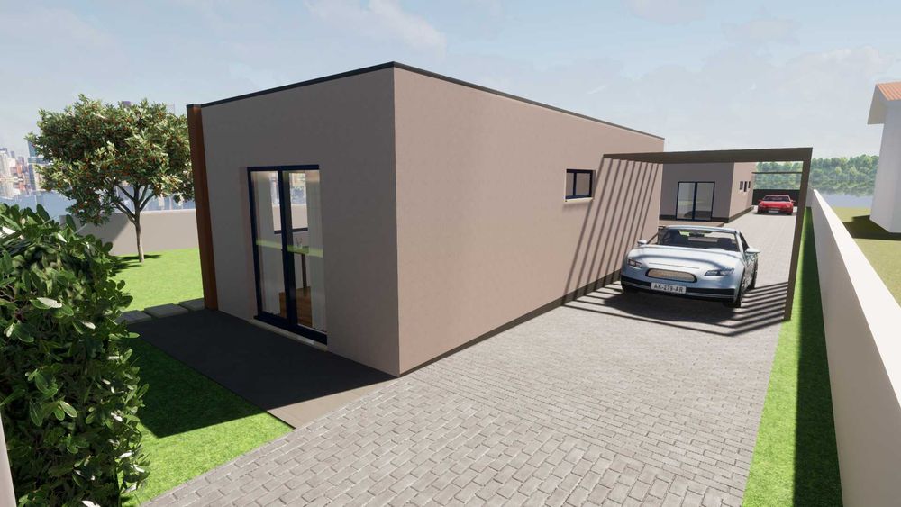 Terreno 4.674 m² com Projeto Aprovado T2+Anexo+Piscina — Pronto a Construir