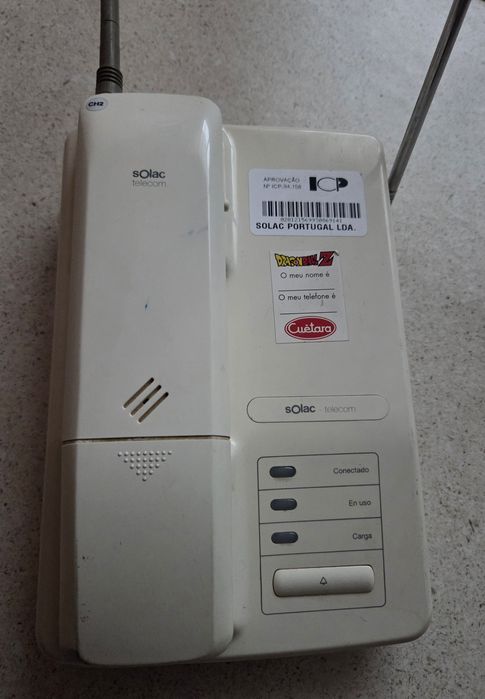 Telefone sem fio vintage Solac