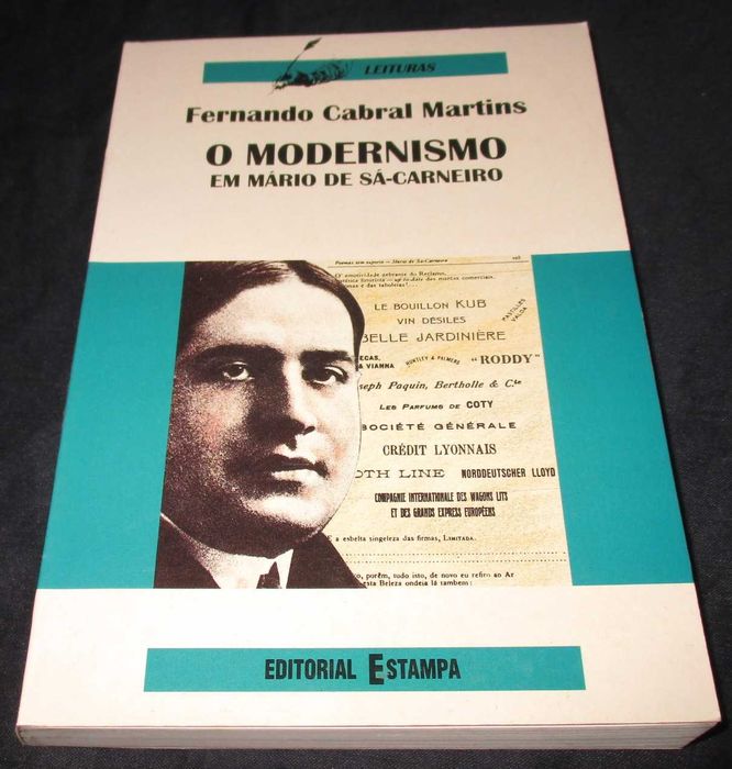 Livro O Modernismo em Mário de Sá-Carneiro Fernando Cabral Martins