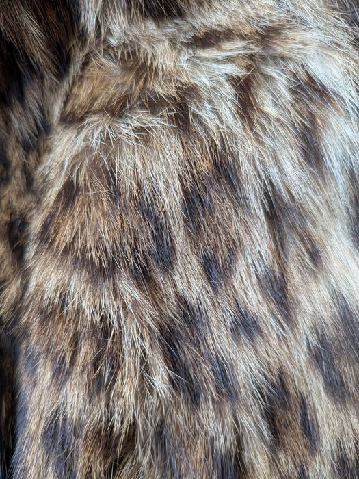 Naturalny płaszcz futrzany