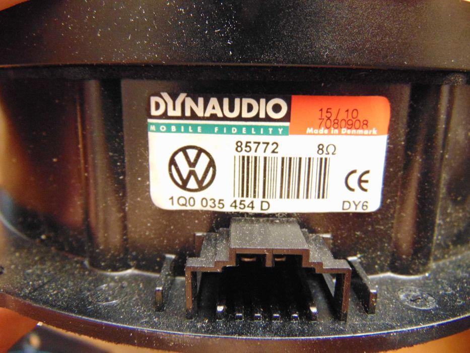 głośniki car audio dynaudio vw SHARAN 7N