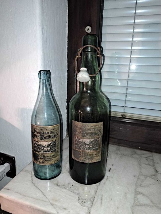 Stare butelki Kattowitz rzadkie