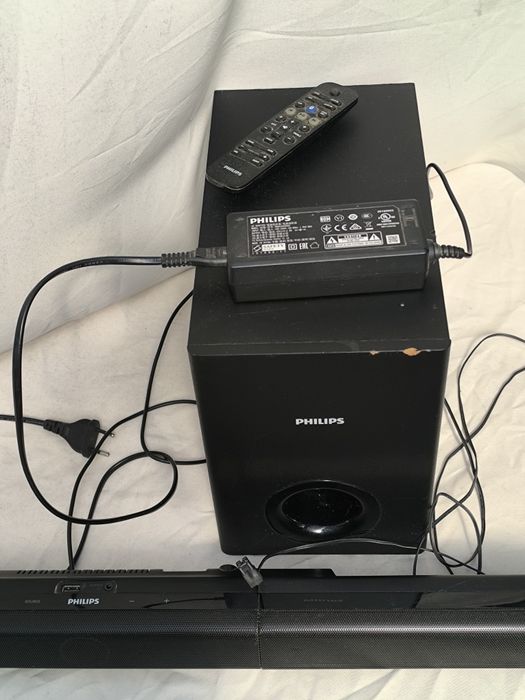 Саундбар плюс сабвуфер Phillips HTL2183B/12