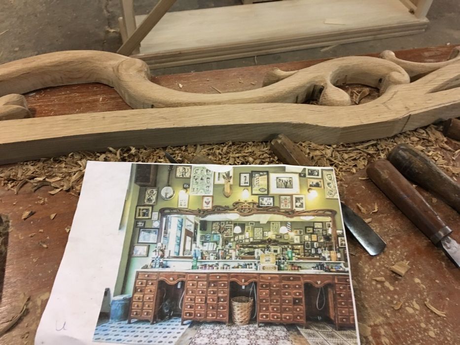 Fabricante Mobiliario barbeiro