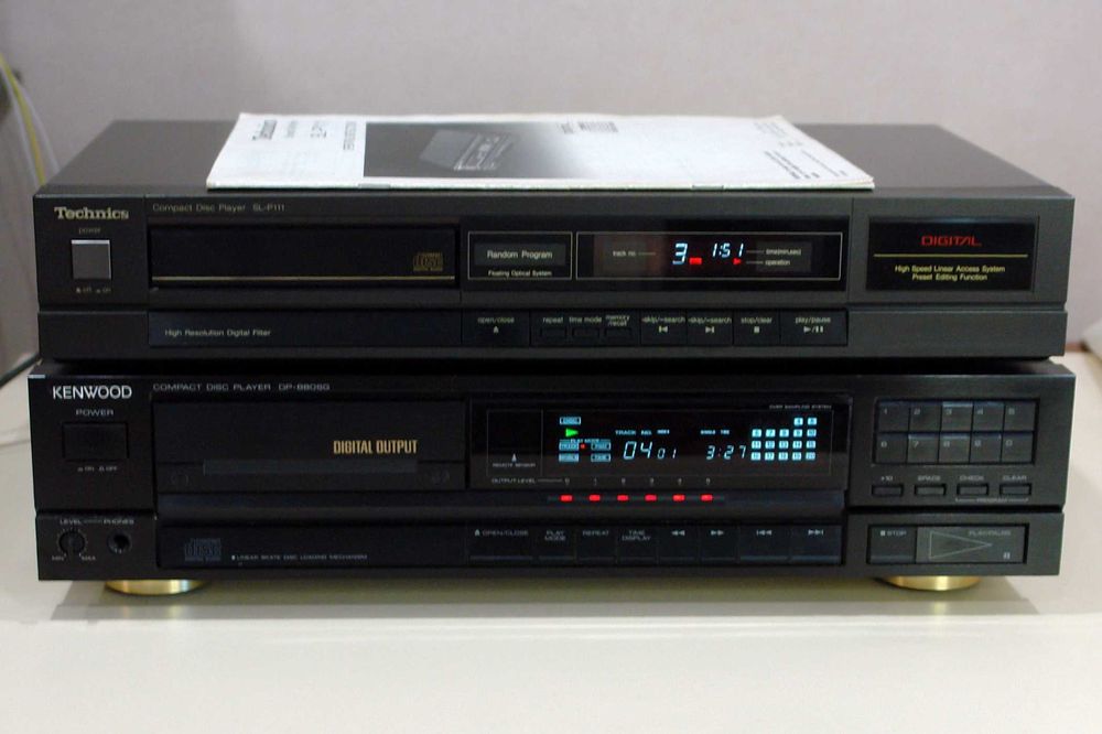 CD плеер Kenwood DP- 880SG (PCM56Px2) Technics SL-P111 (PCM55HP)
