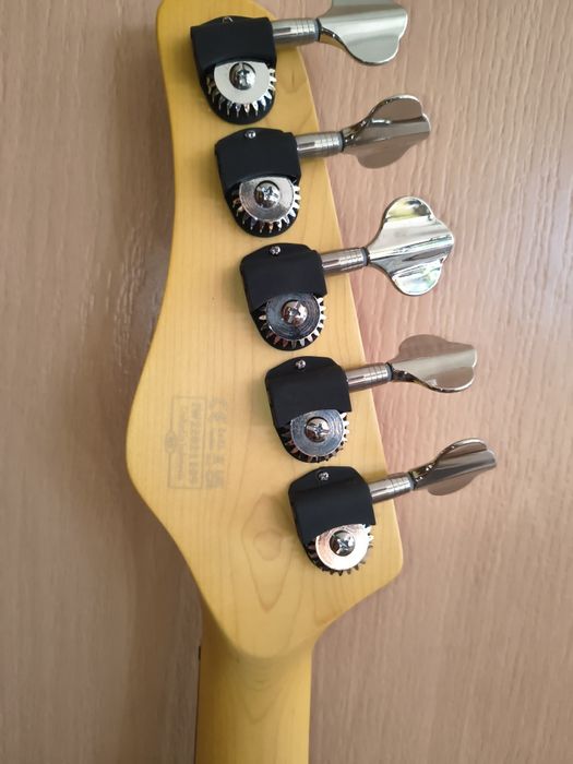 Schecter CV-5 Gloss Natural - gitara basowa 5-strunowa