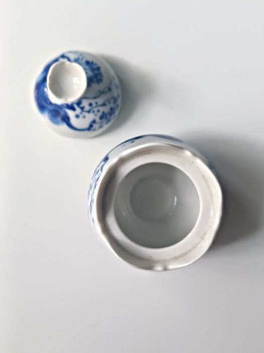 Mała Cukierniczka Cukiernica Meissen Miśnia Blue Onion