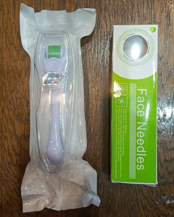 Roller do pielęgnacji twarzy.