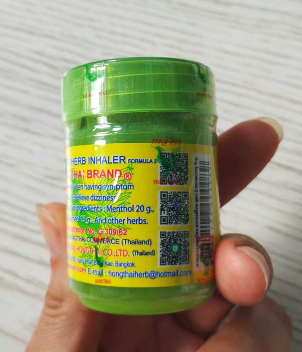 Hongthai inhalator ziolowy z Tajlandii energia