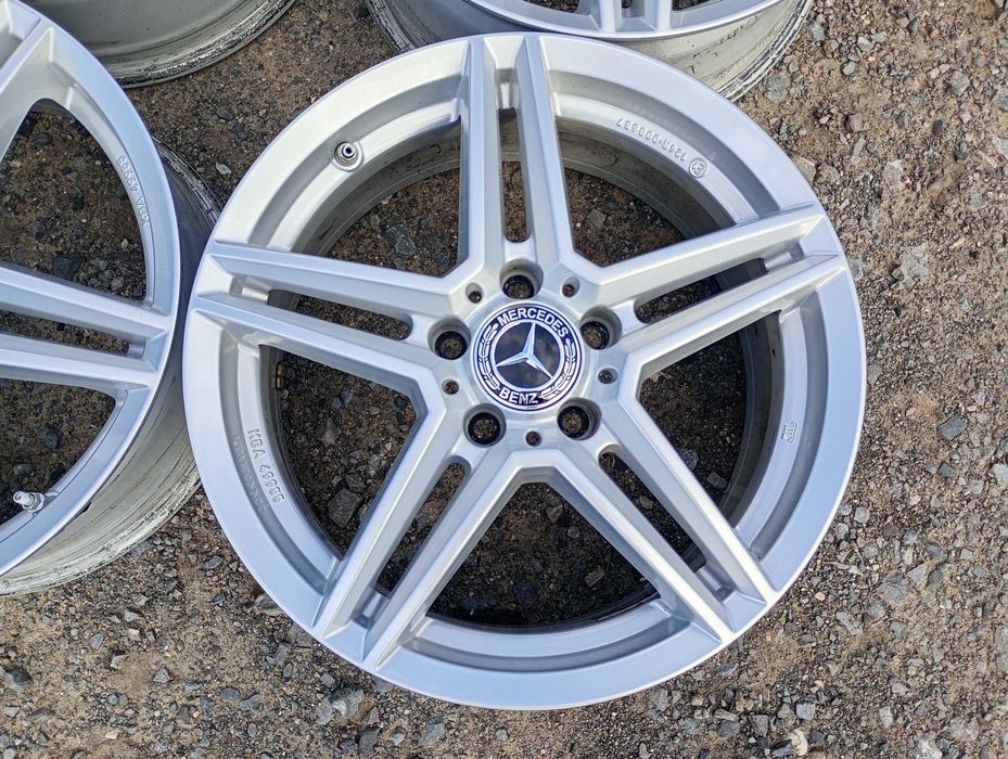 Mercedes VW Audi 17cali 5x112 7Jx17H2 ET48,5 Idealny stan + czujniki