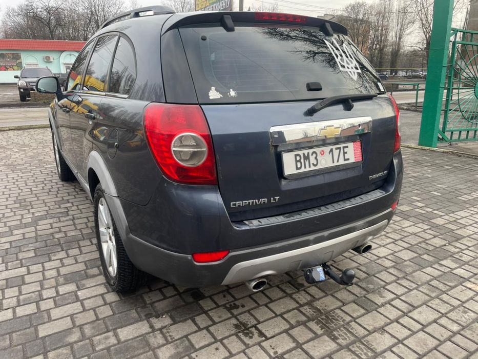 Шевроле каптива на полном ходу
