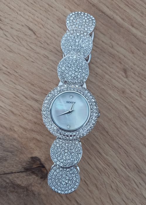Seksy by Sekonda модель 4851 Жіночий наручний годинник з кристалами