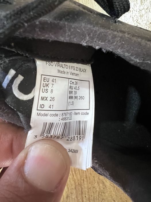 Chuteiras Kipsta FSO Viralto T.41 - NOVO