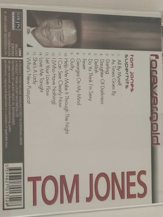 CD Tom Jones Forever Gold426334610512957441