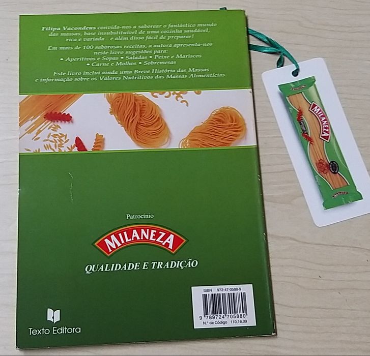 Filipa Vacondeus, As Minhas Receitas de Massas.