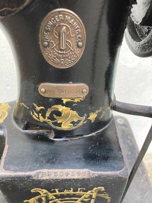 Maquina costura sapateiro Singer 29K2