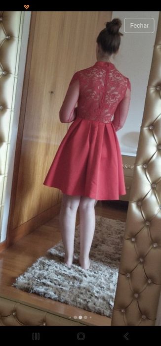 Vestido Vermelho Curto