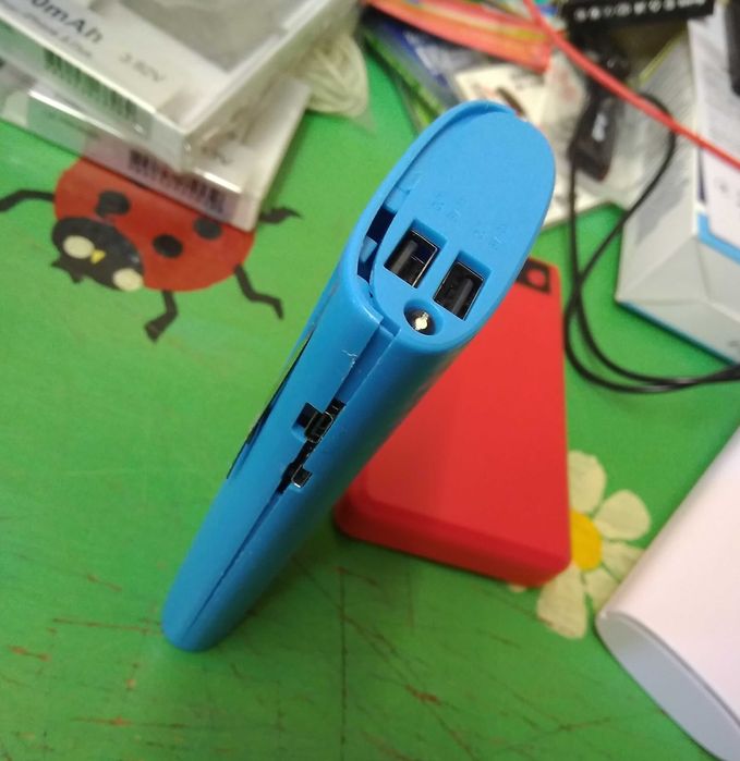 Потужний корпус для Повербанка PowerBank 18650, фонарик