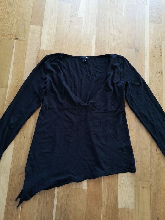 Bluzka damska czarna H&M /44-46