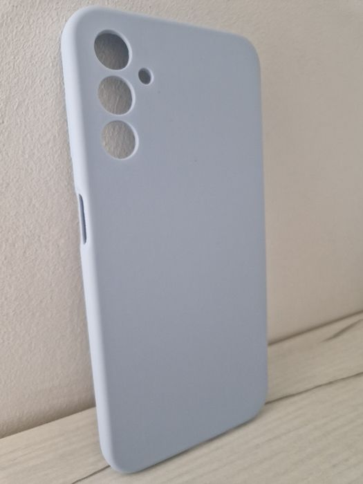 Silicone Lite Case do Samsung Galaxy A14 4G/5G jasnoniebieski