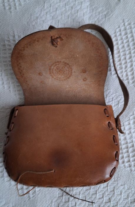 Torebka ze skóry vintage