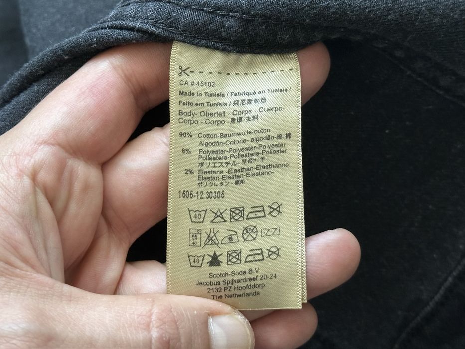 Джинсова куртка Scotch & Soda