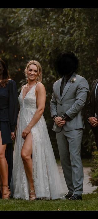 Suknia ślubna atelier Juliette zlamana biel