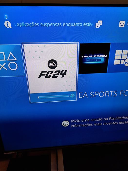 Playstation 4 Fat 500GB PS4 + jogo FC 24